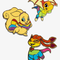 Neopets Blind Box Enamel Pins - Rainbow Series