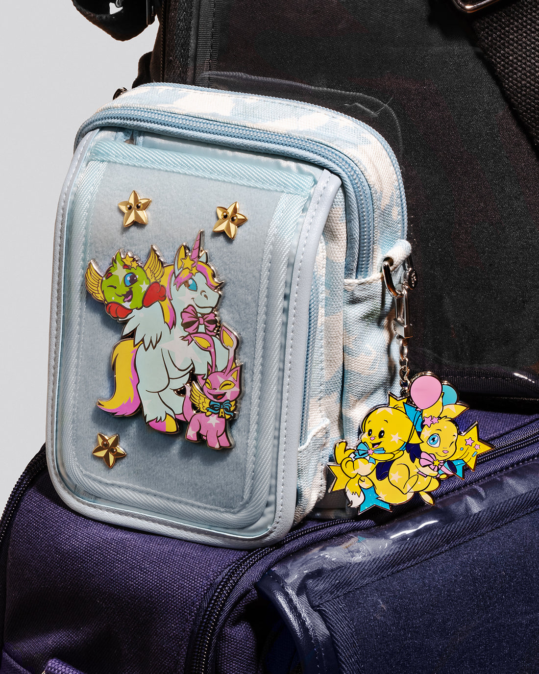 Neopets 25th Anniversary Enamel Keychain