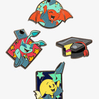 Neopets Graduation Pin Set