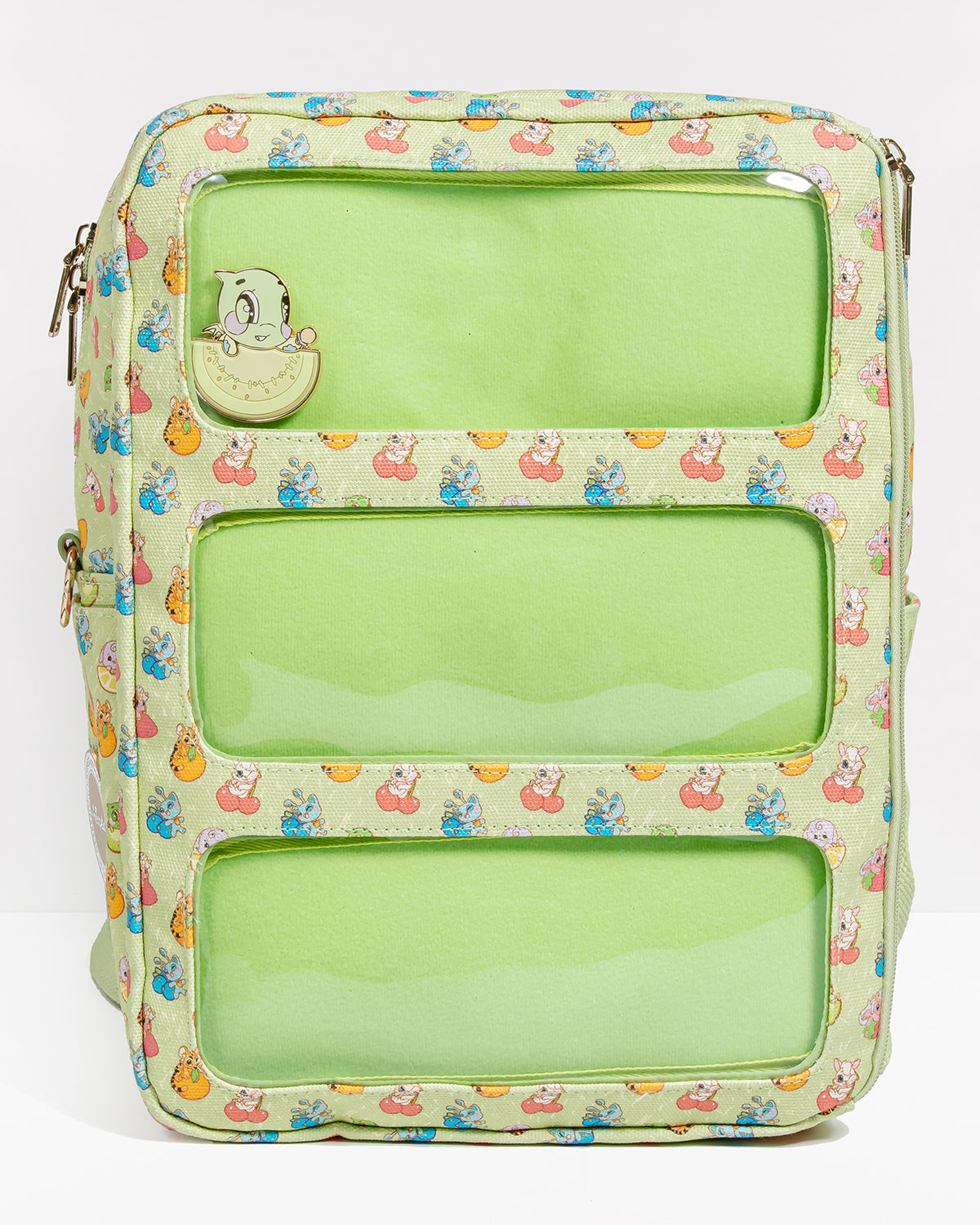 Neopets 3 Panel Pin Collector Backpack - Fruit Baby