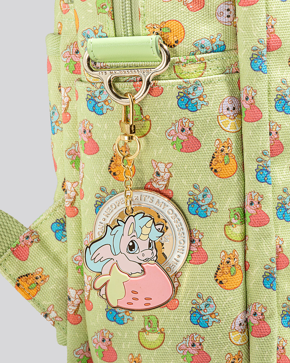 Neopets 3 Panel Pin Collector Backpack - Fruit Baby