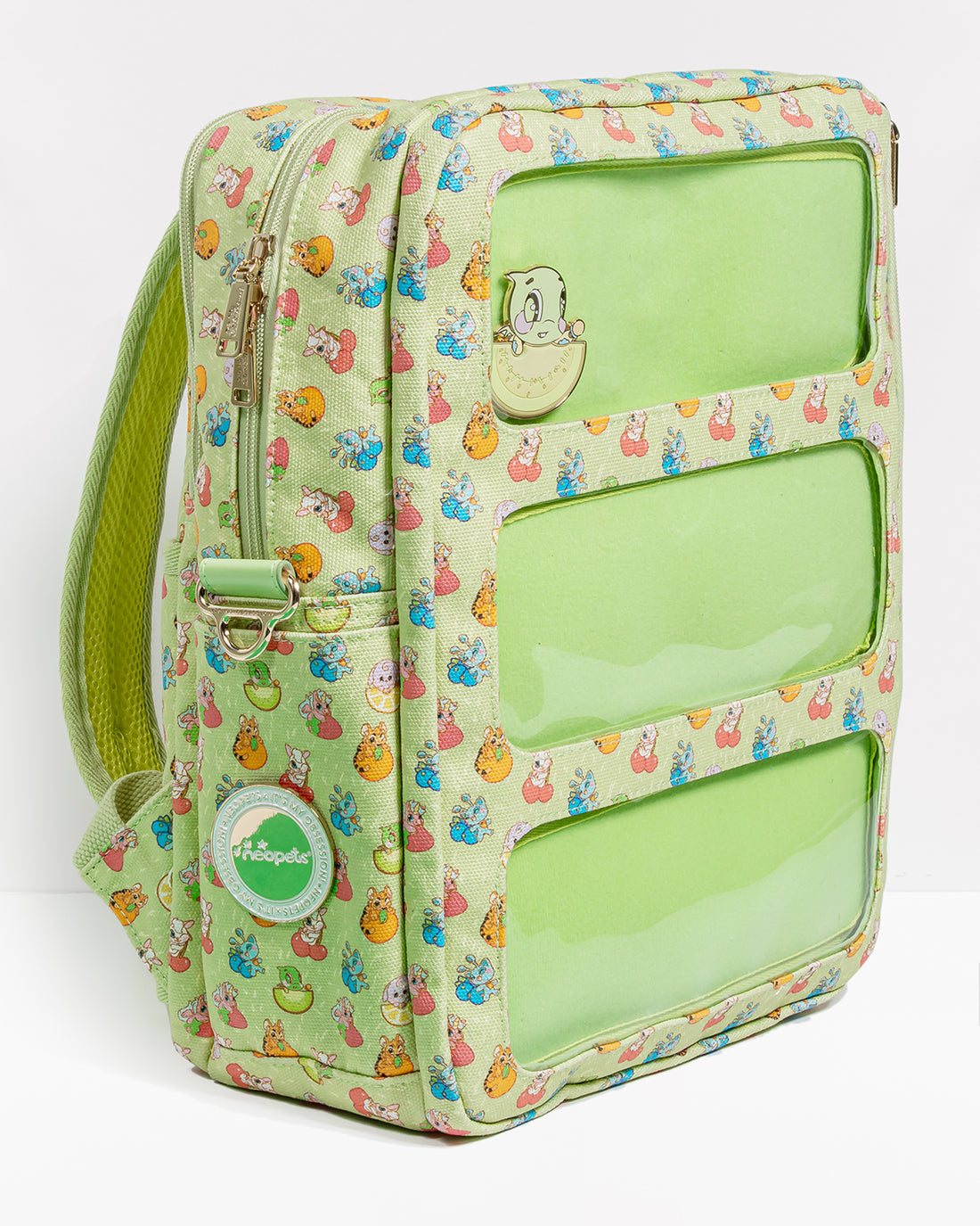 Neopets 3 Panel Pin Collector Backpack - Fruit Baby