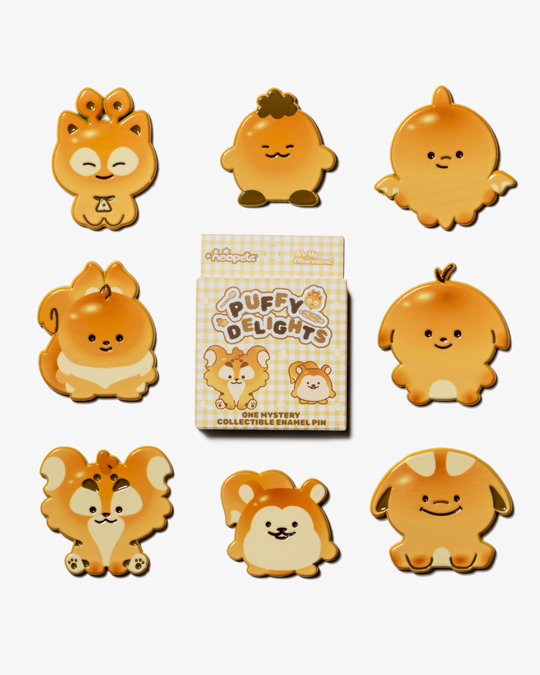 Neopets Blind Box Enamel Pins - Puffy Delights